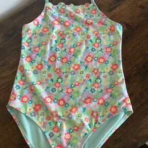 Wonder Nation Colorful Floral Swimsuit